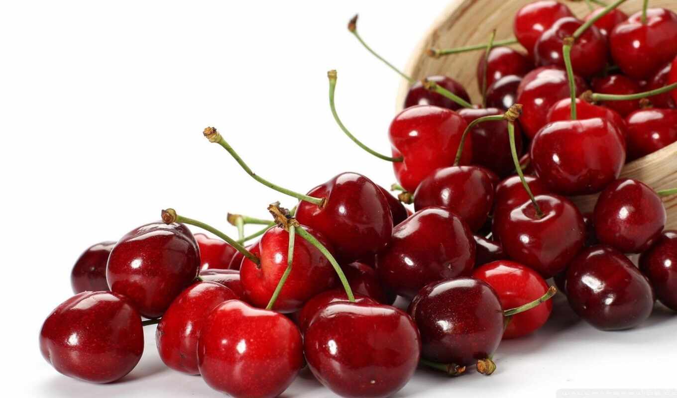еда, cherry, плод