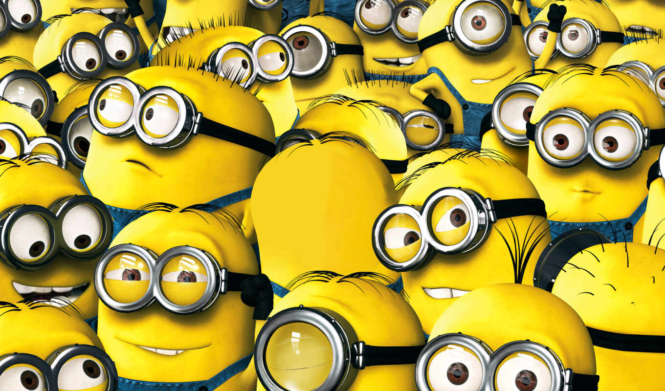 oboi, wallpaper, despicable, worker, table, mines, minion, tochka, gross