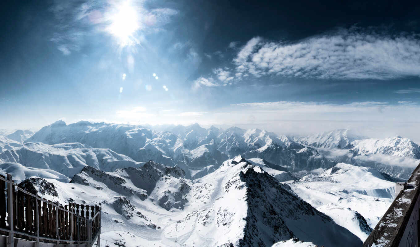 nature, large format, high - quality, snow, screensavers, free, drawings, mountains, the alps, huez, avoria