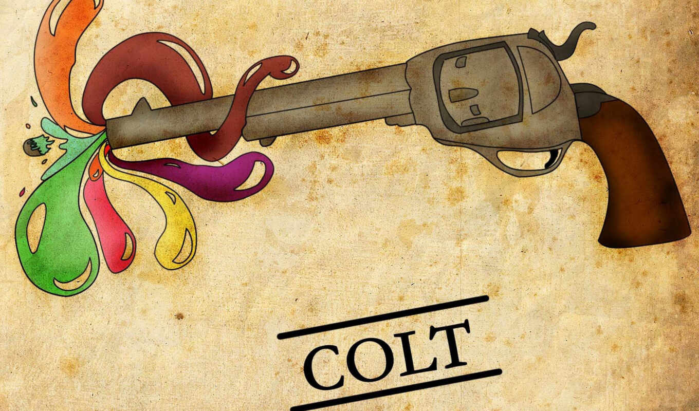art, weapon, gun, vent, barrel, colt, name