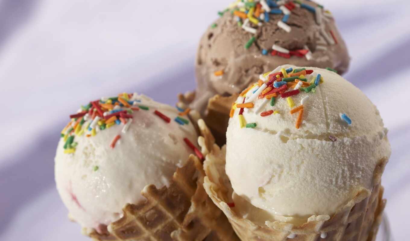 лед, день, мороженое, мороженое