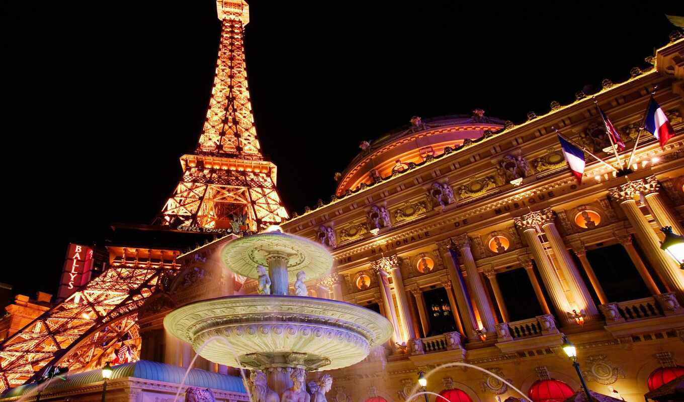cities, hotel, Paris, the, vegas, casino
