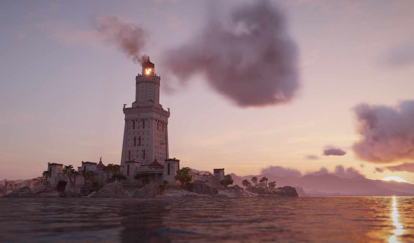lighthouse, creed, assassin, origin
