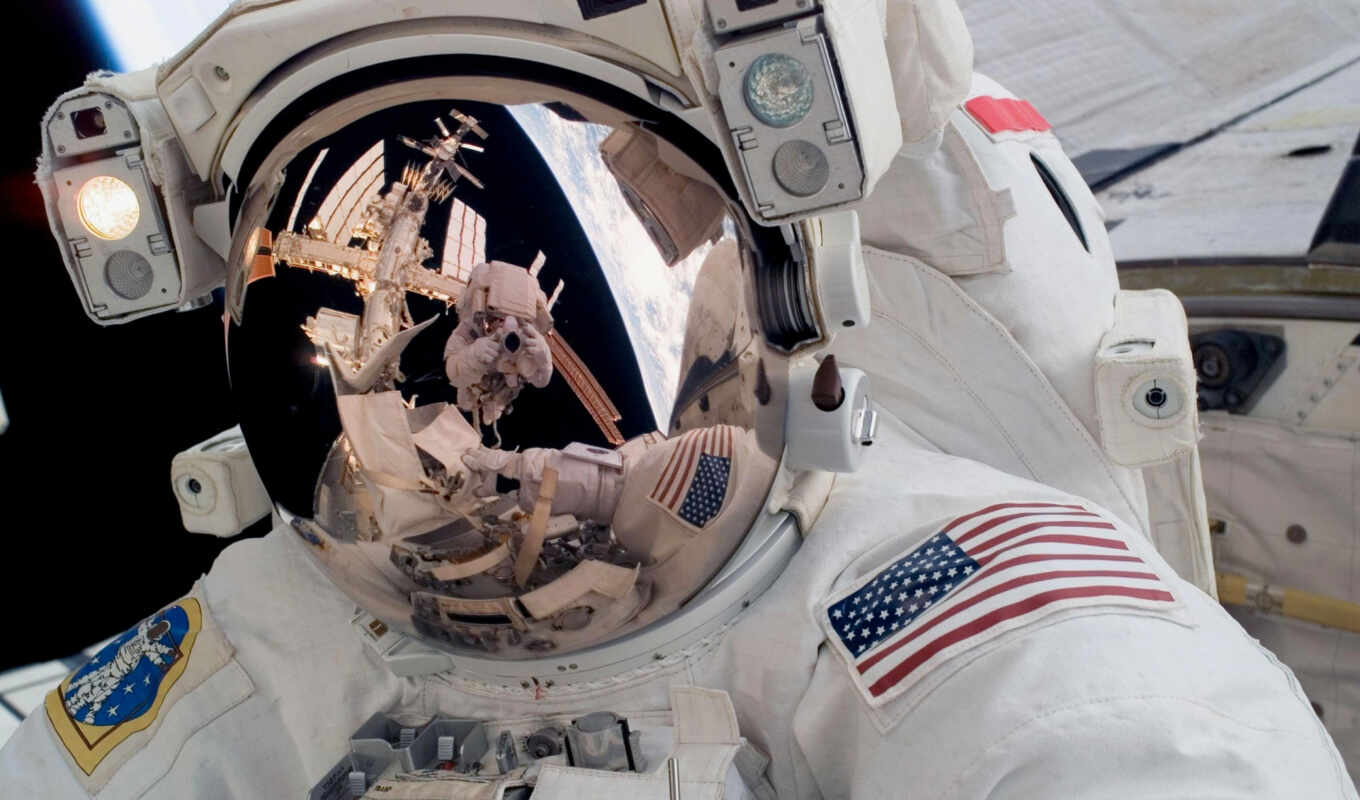 space, cosmonaut, suit, reflection, astronaut, scafandre