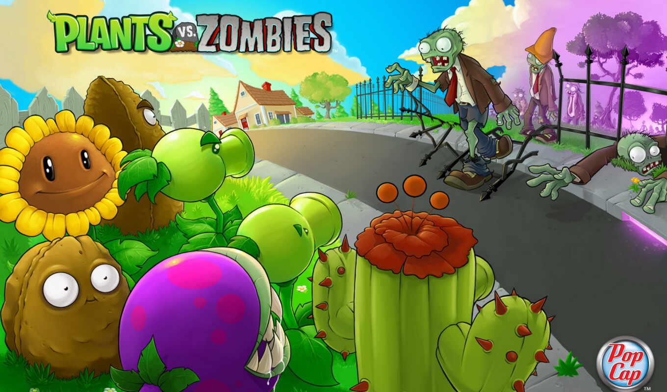 game, zombie, plants, zombies