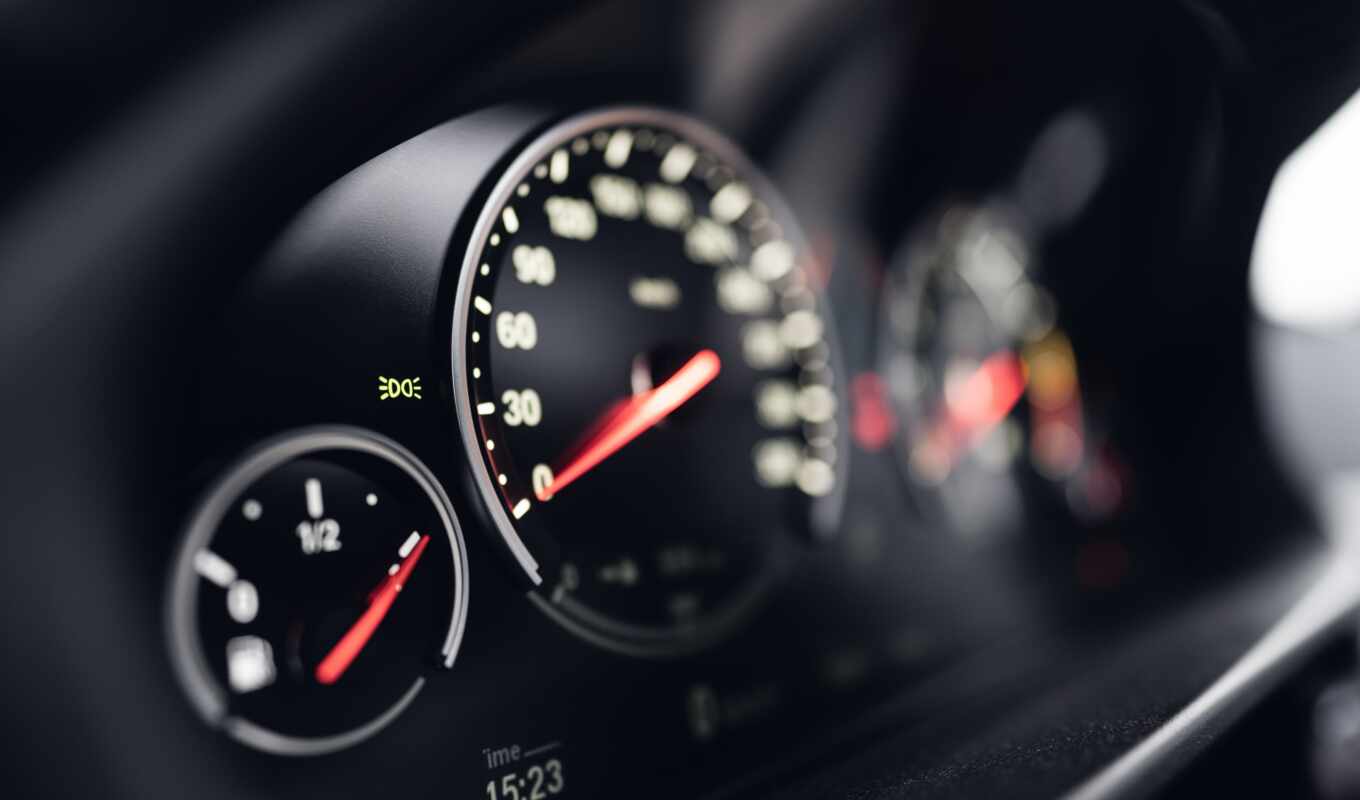car, speedometer