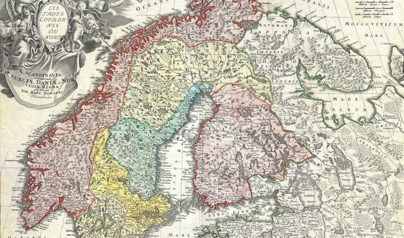 map, норвегия, sweden