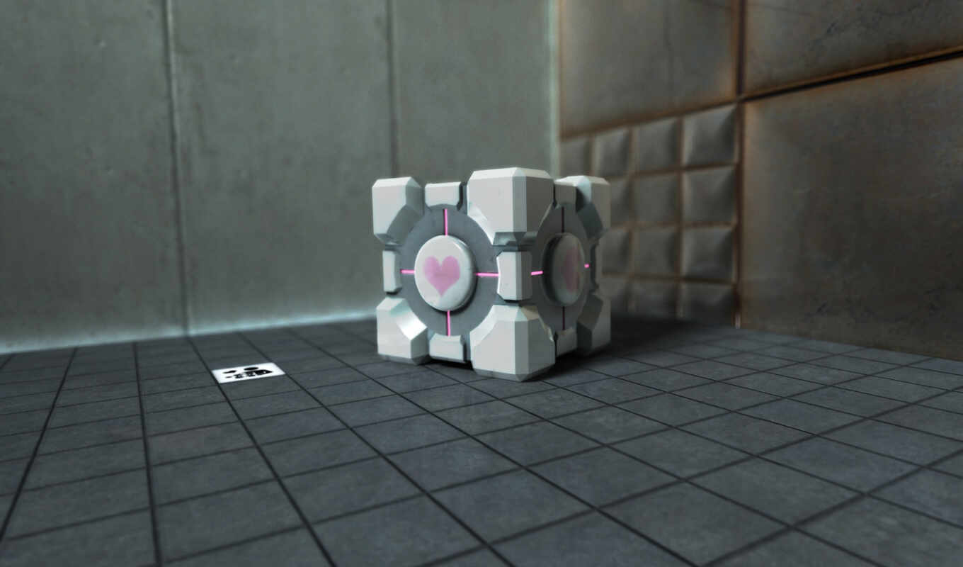 cube, portal, companion