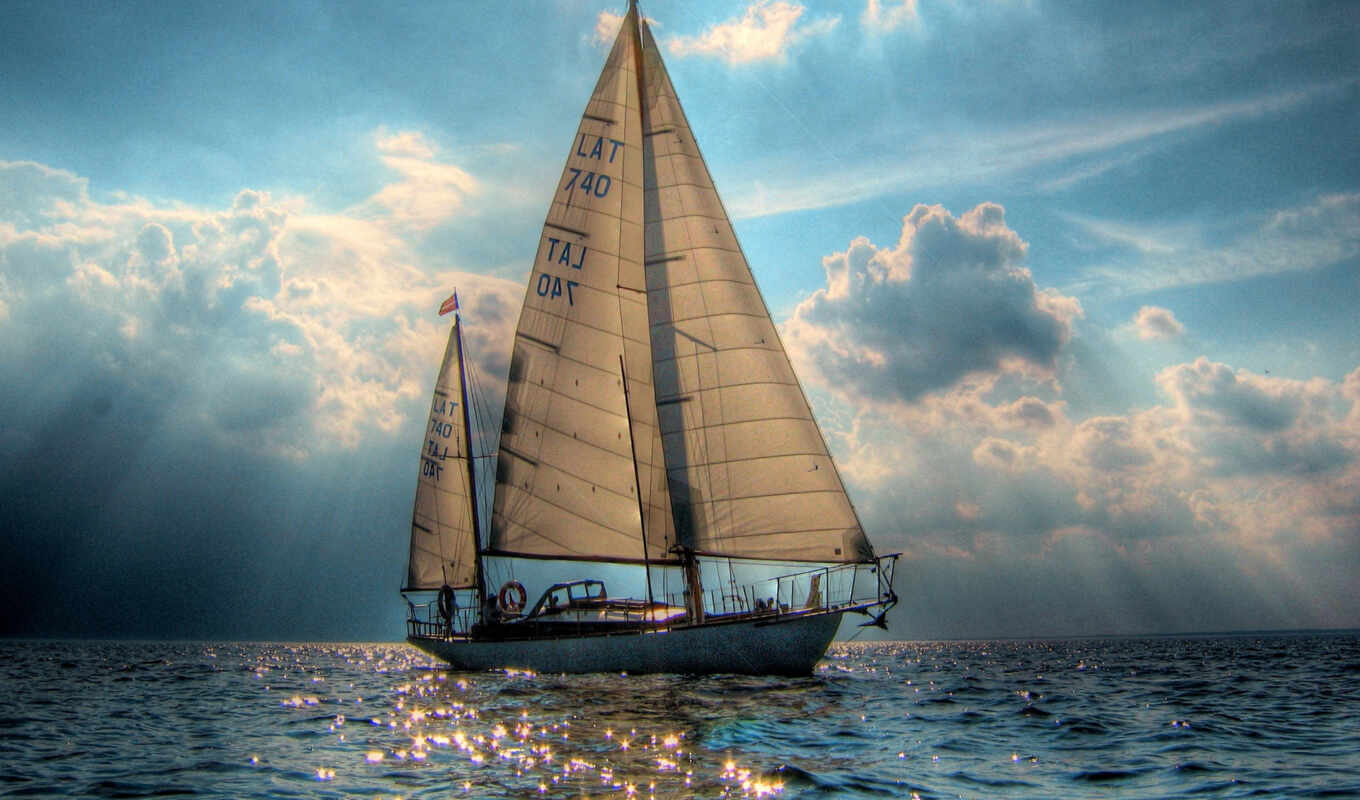 sea, sailboat, yacht, zoom, sailing, sailing, yachts