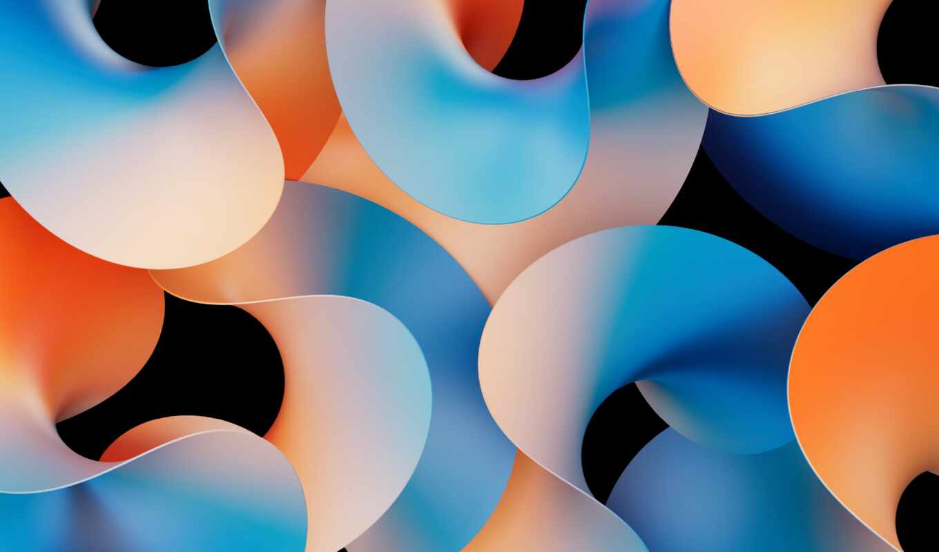 abstract, gradient, curve