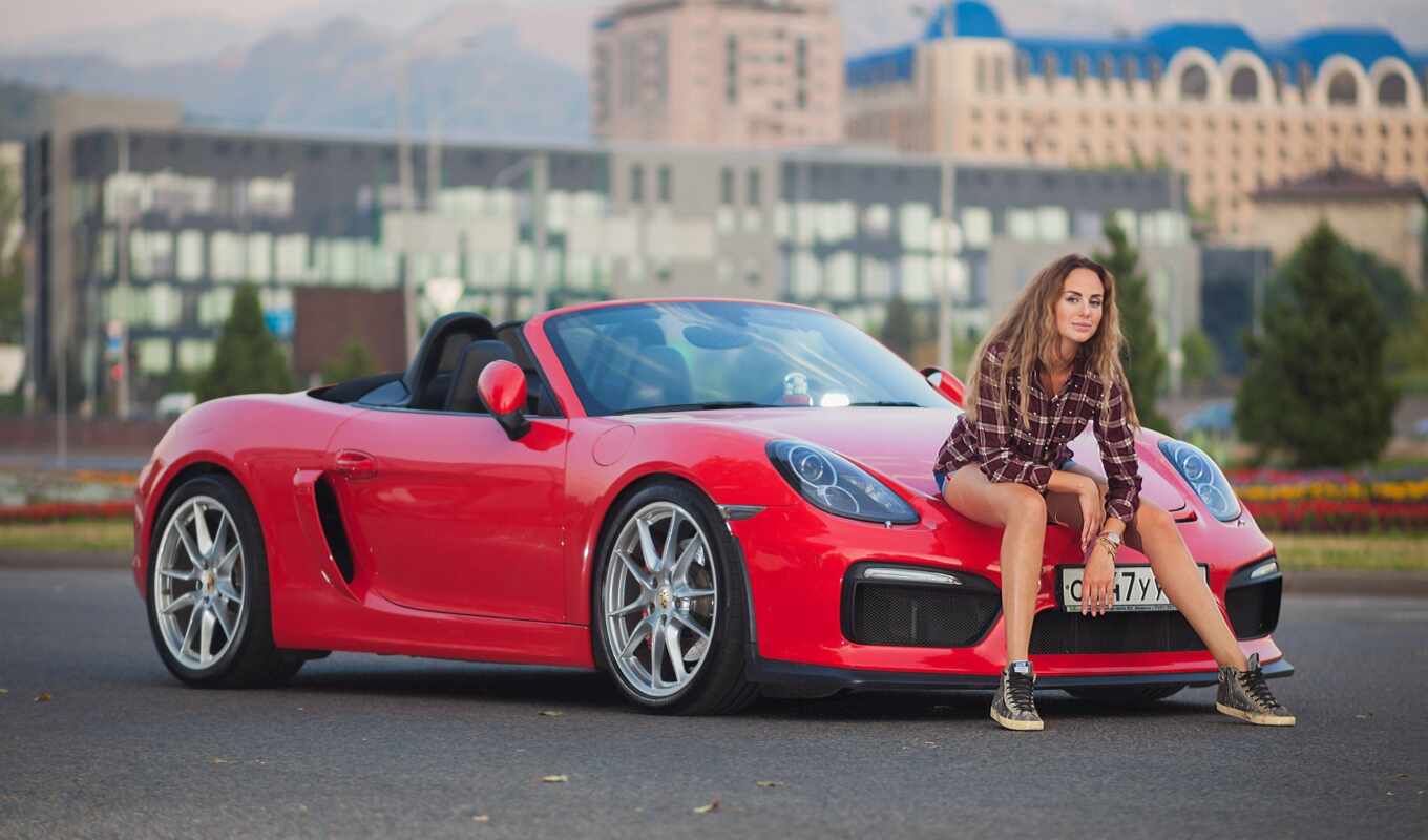 girl, auto, Porsche, supercar, loaded, ilia, afanasev
