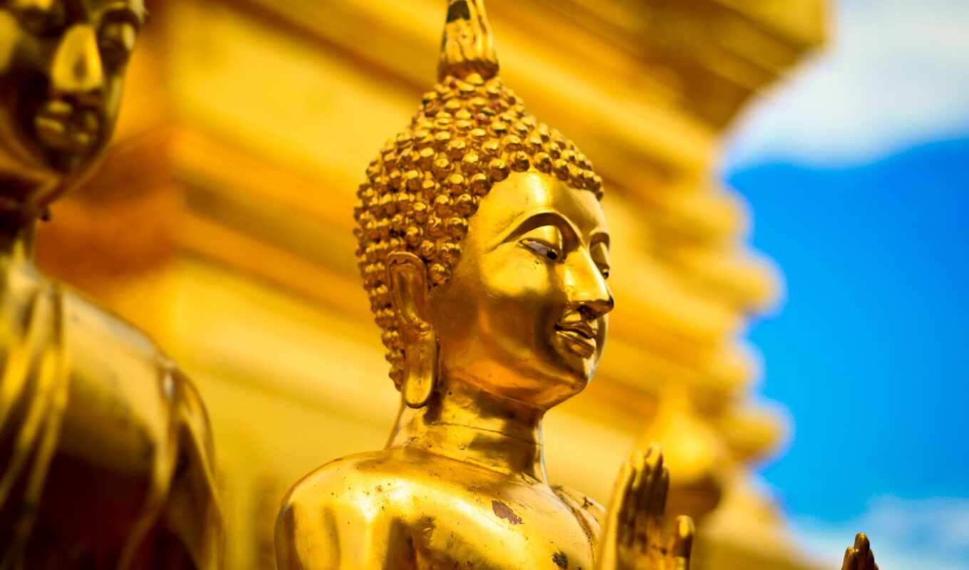statue, buddha, religion, buddhism, thai