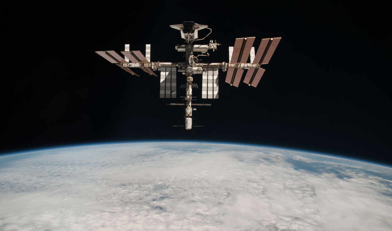 station, space, planet, outer space, international, free, iss