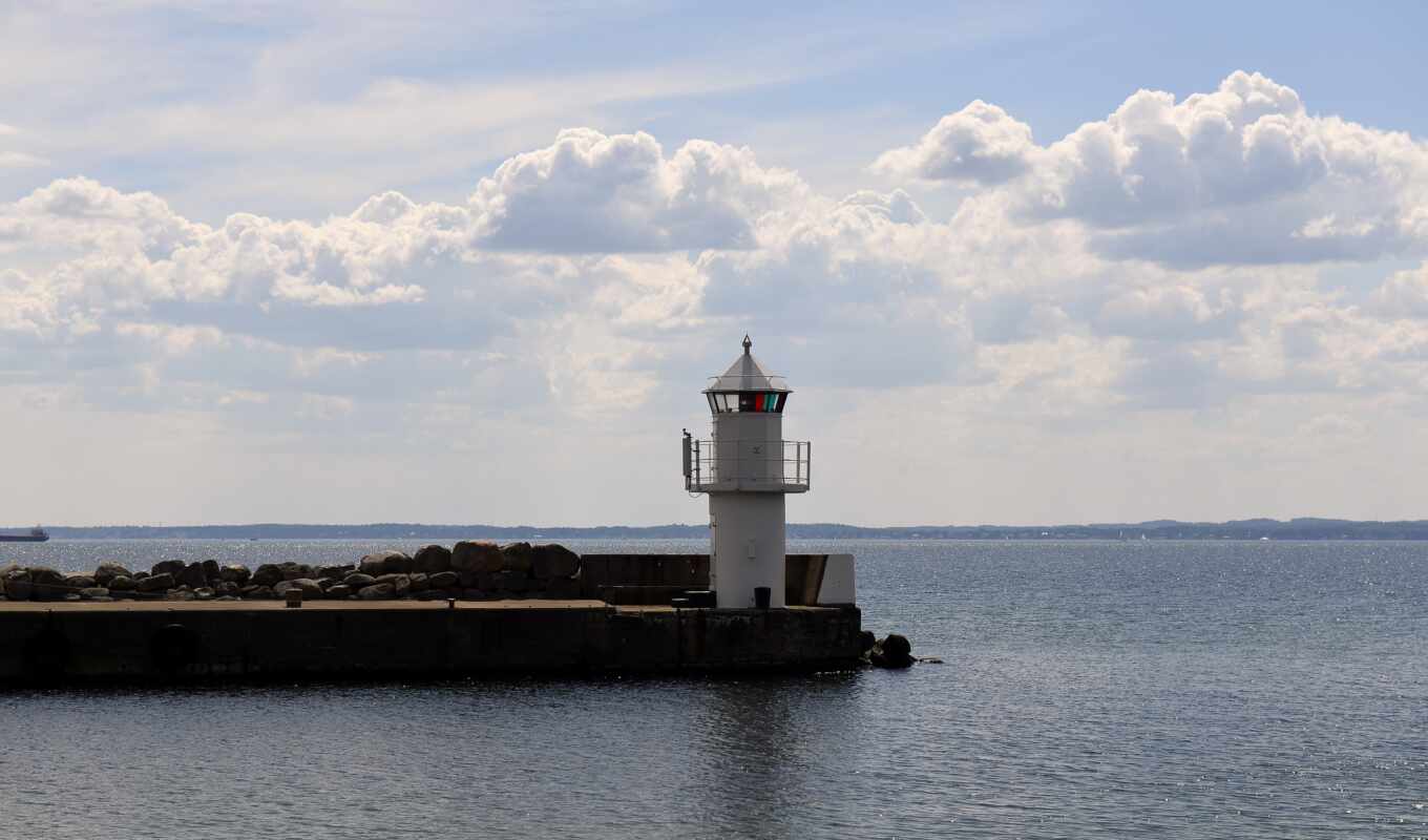 architecture, море, lighthouse, маяк, permission