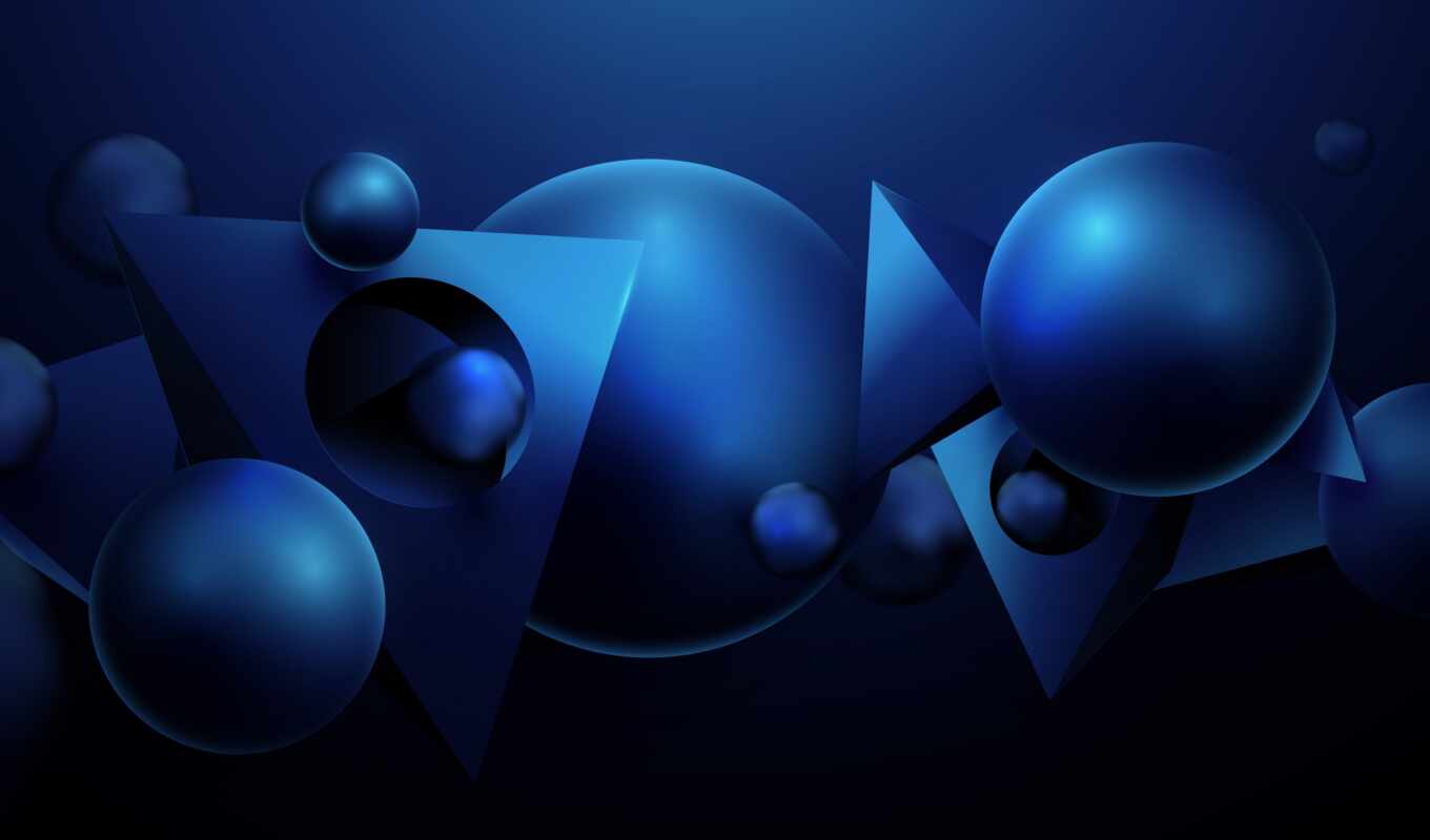 blue, вектор, effect, illustration, geometric, композиция