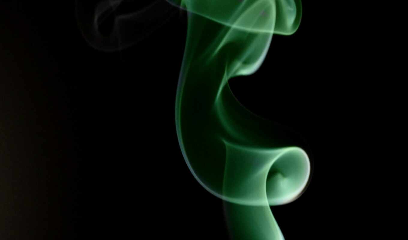 photo, smoke, green, color, spiral, public, royalty, domain