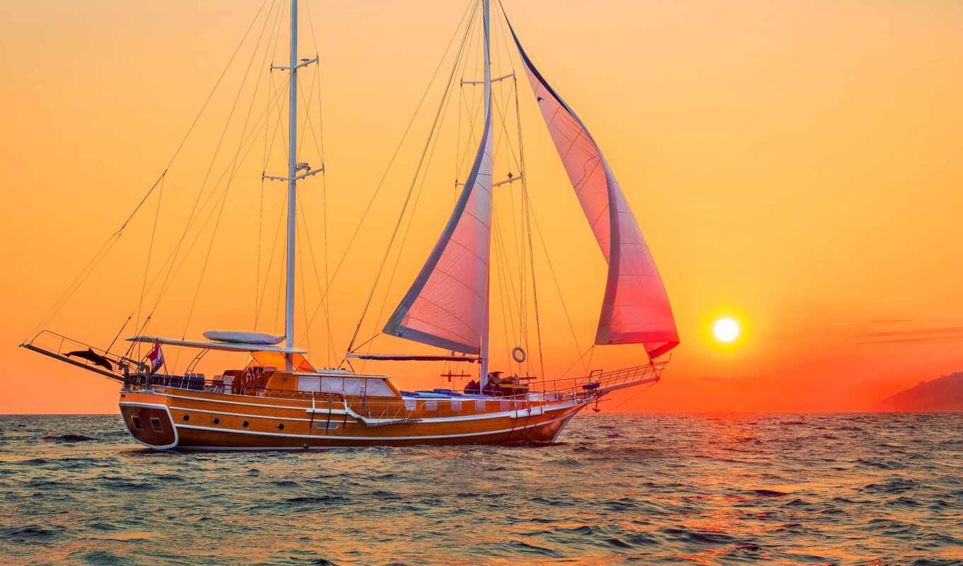 evening, sea, cruise, sailboat, Croatia, yat, gossip, kiralama