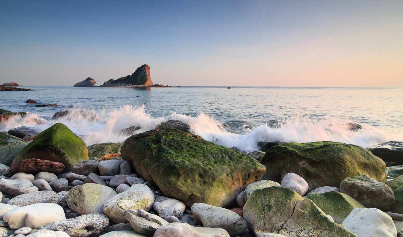 surf, pin, landscape, stones, taiwhanga, likes, put, to the user