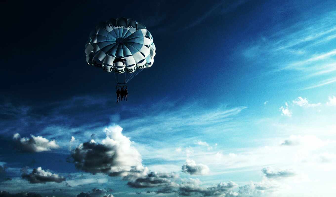 sky, parachute, favourite