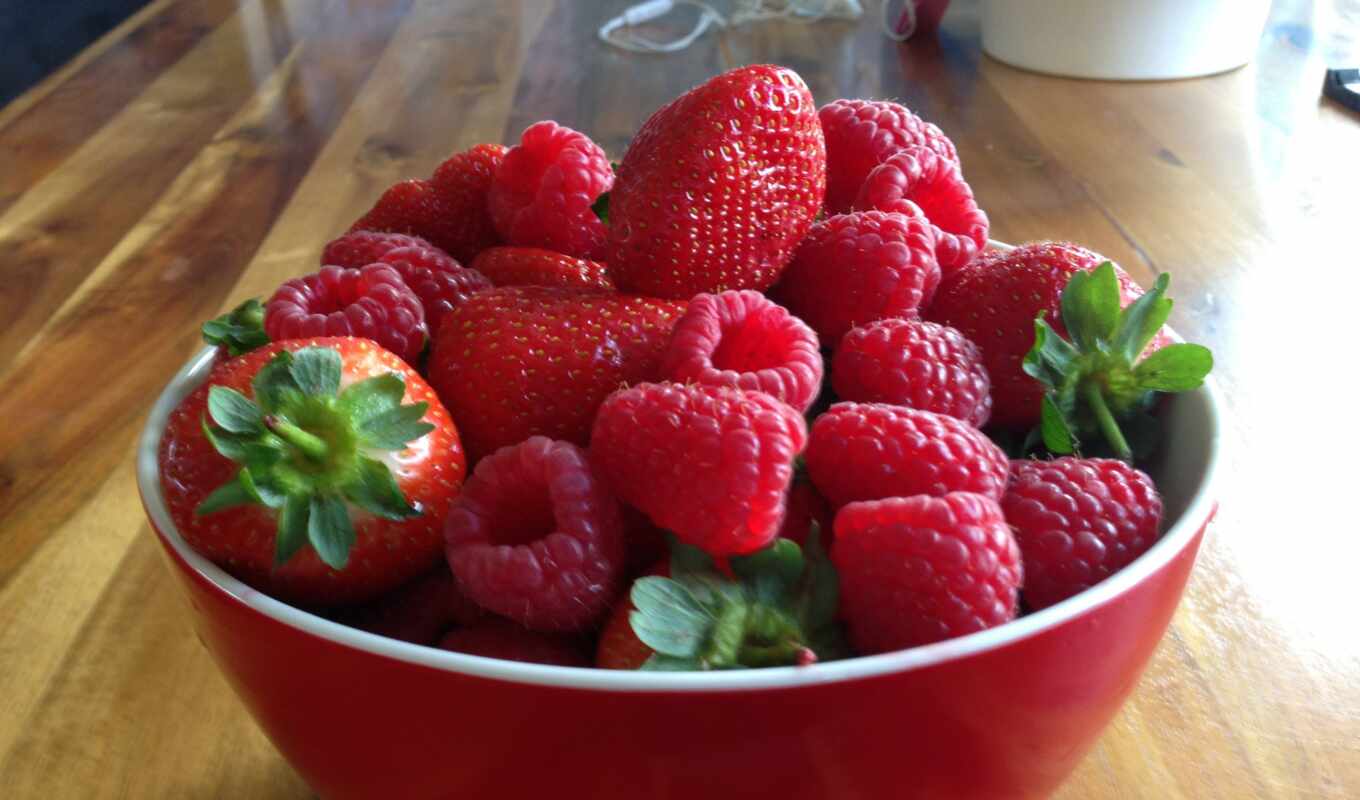 чаша, ягоды, strawberries, berries, smoothie, pixabay