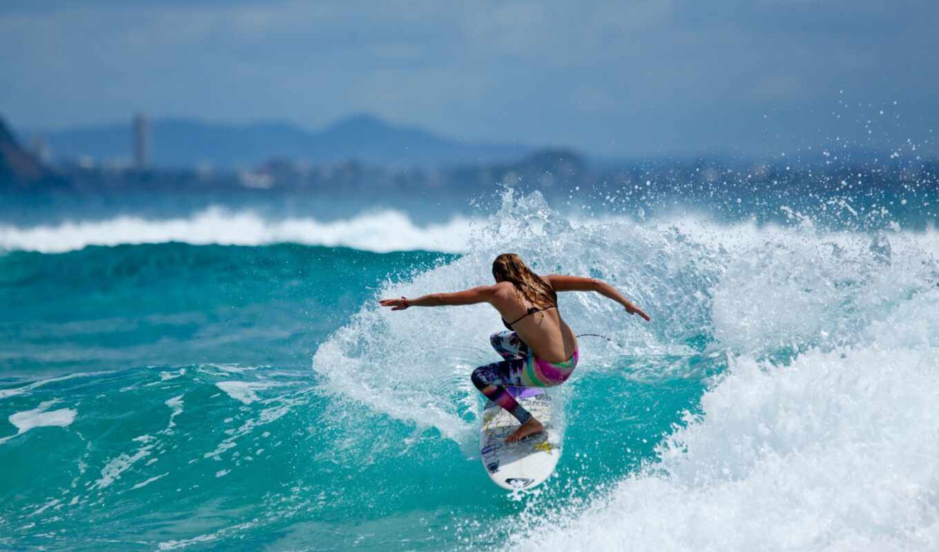 sport, wave, surfing