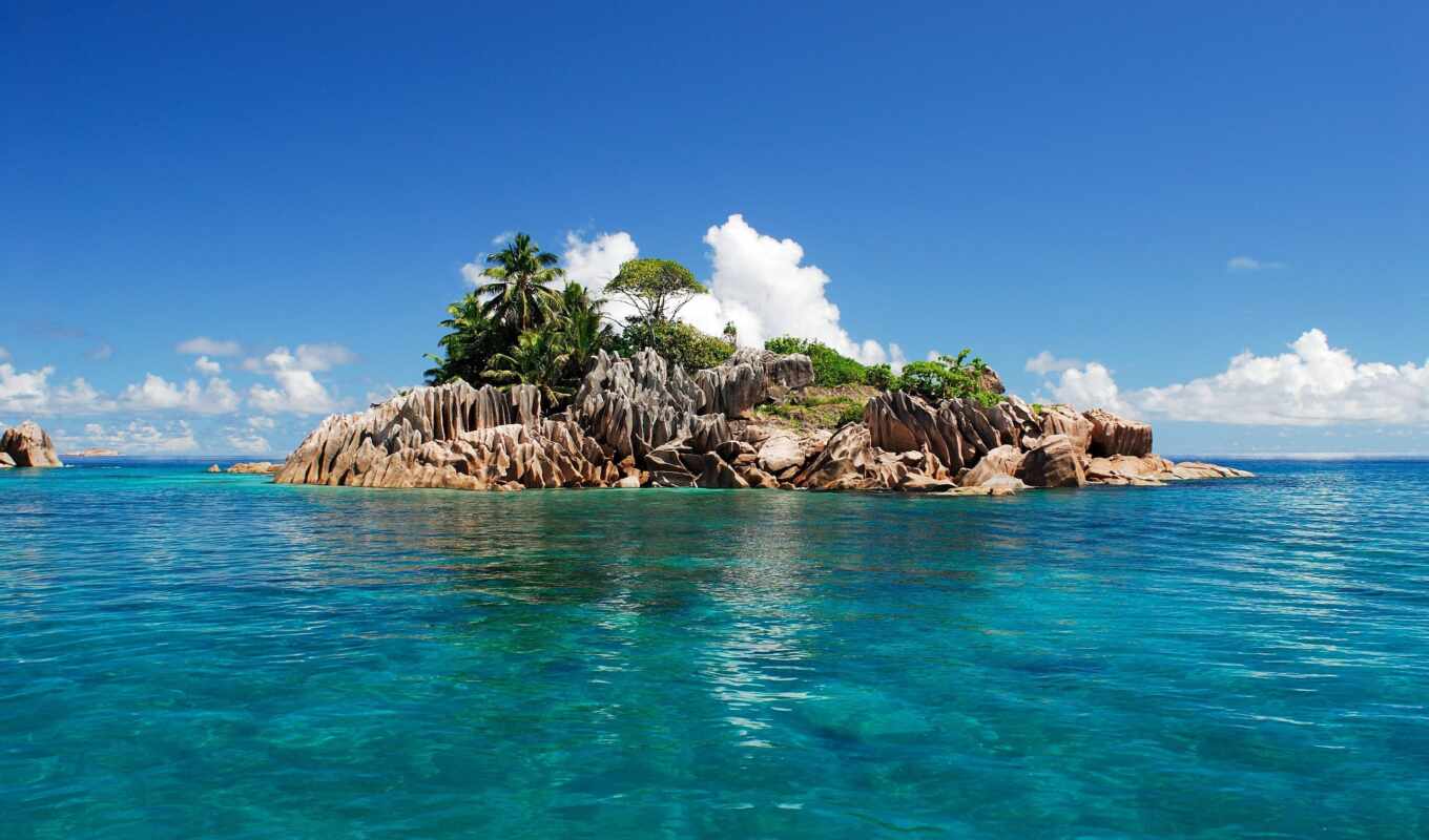 природа, красивые, красивая, мира, остров, острова, места, мест, seychelles, tropics