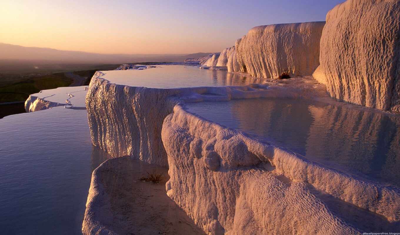 interesting, of the world, the world, place, places, the planet, turkey, interesting, the most, pamukkale