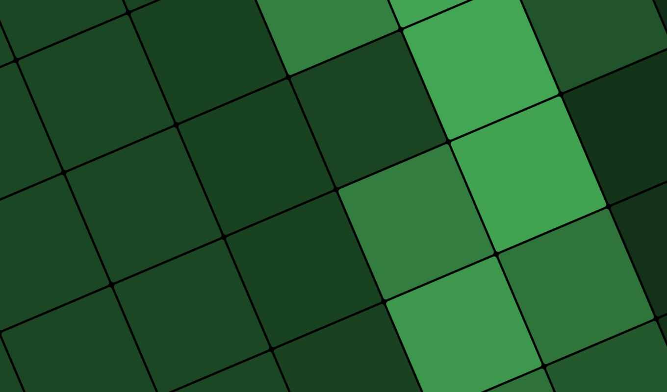 зелёный, square
