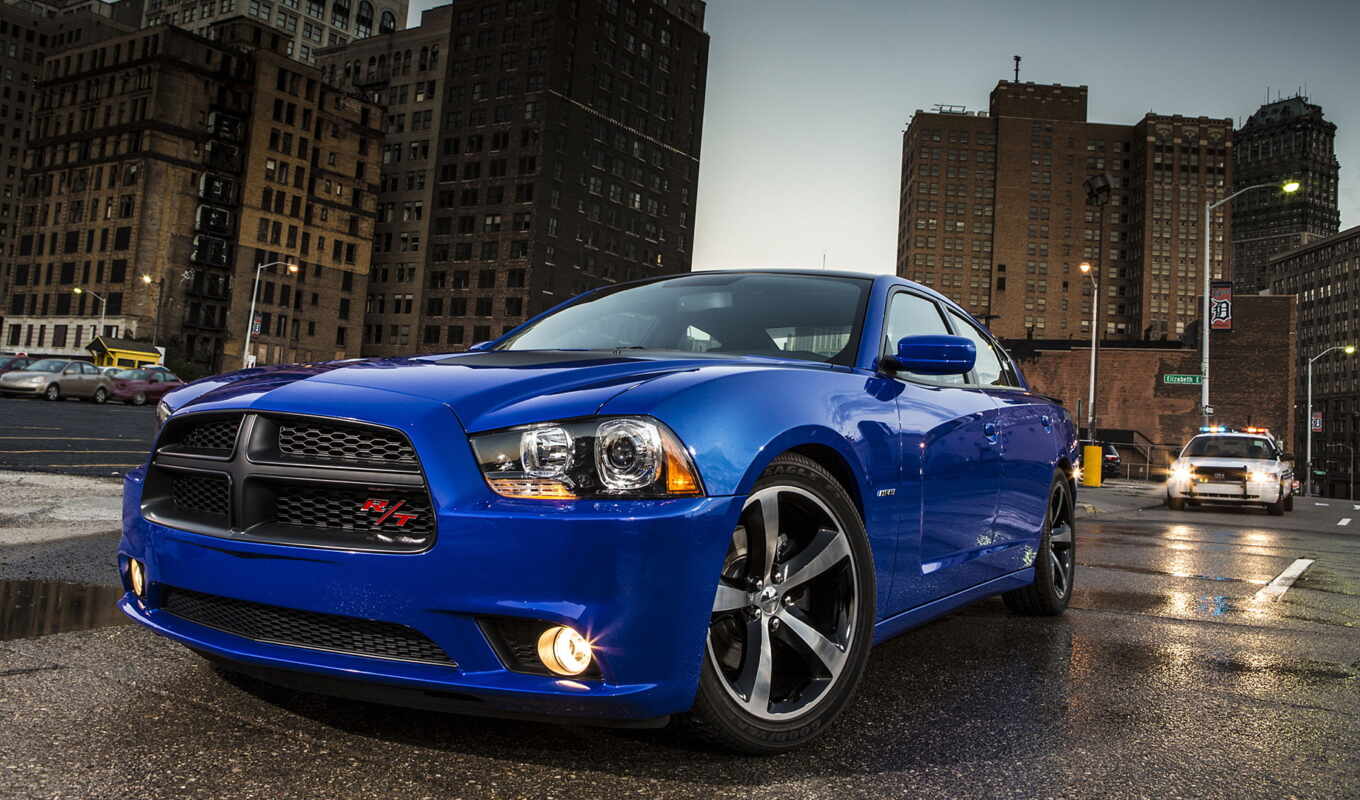 good, black, background, auto, add, car, dodge, charger, blue, narrow