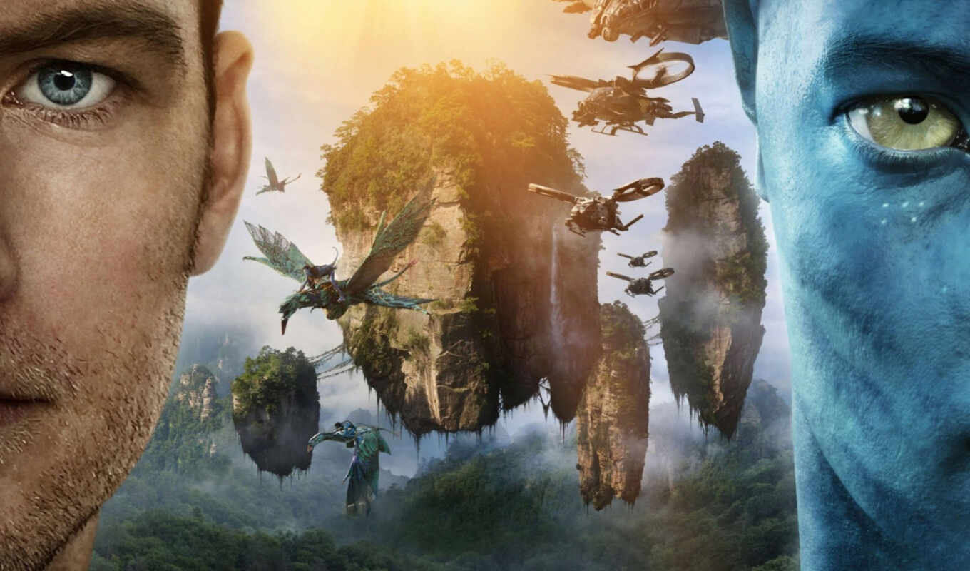 the movie, avatar, poster