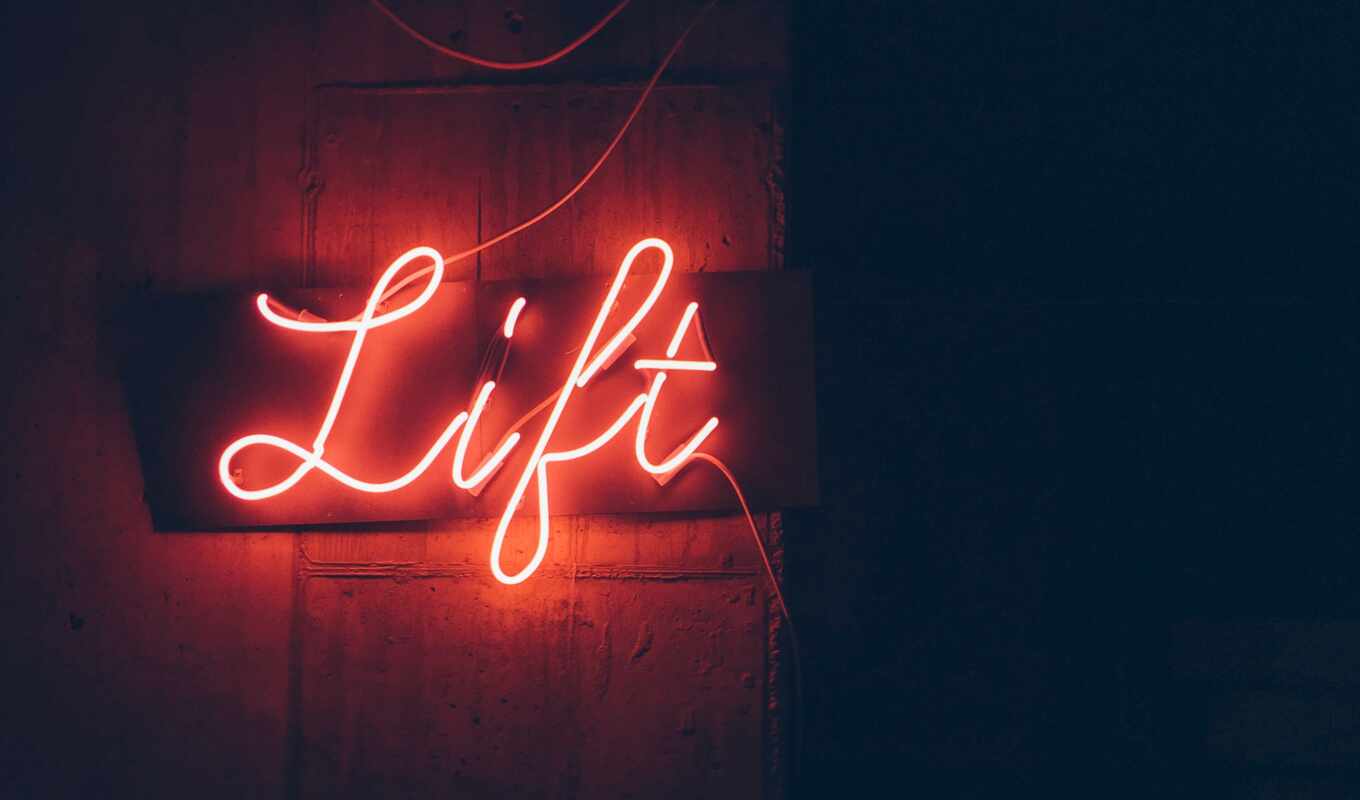 wall, mobile, background, title, title, neon, elevator, lift
