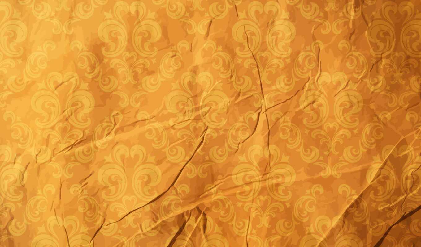 vector, paper, texture, yellow, old, pattern, gold, apelsin, carapina, rvanyi, starina