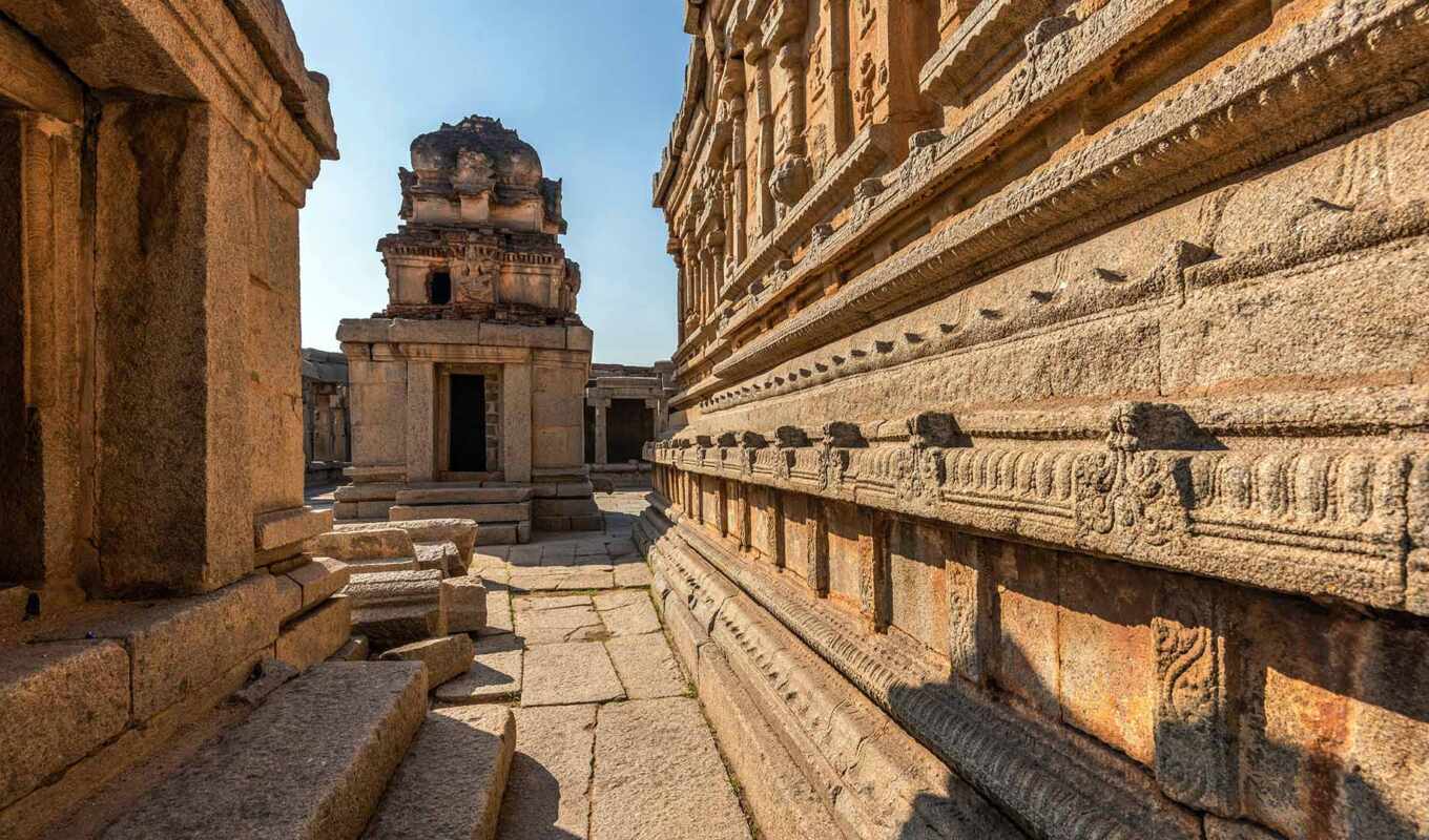 architecture, temple, devastation
