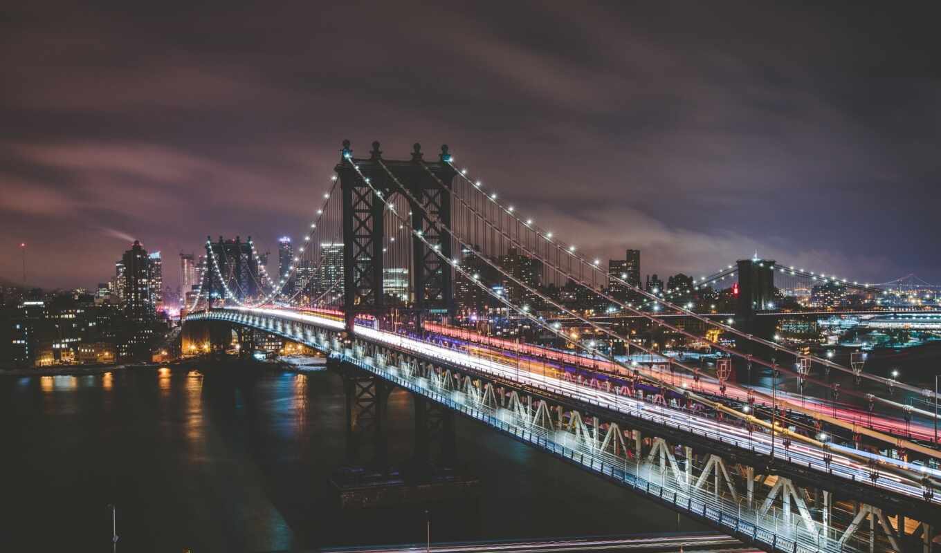 Bridge, manhattan, york