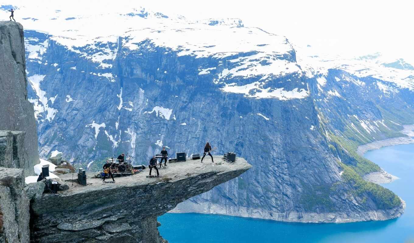 lake, mountain, language, Norway, troll, ringedalsvatnet, skjeggedal
