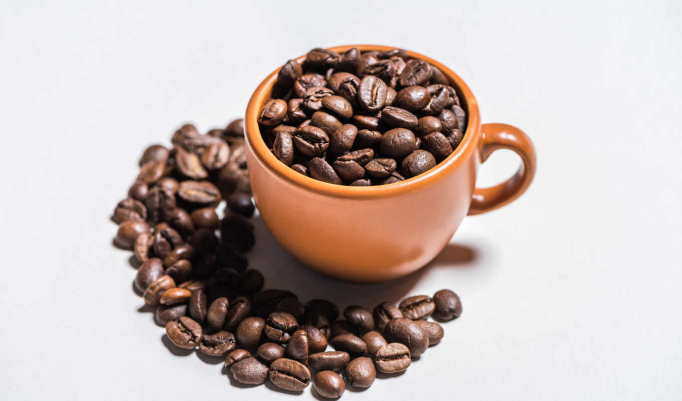 coffee, зерно, серый, cup, foto, seed, mejor, grano, im-gene, millone