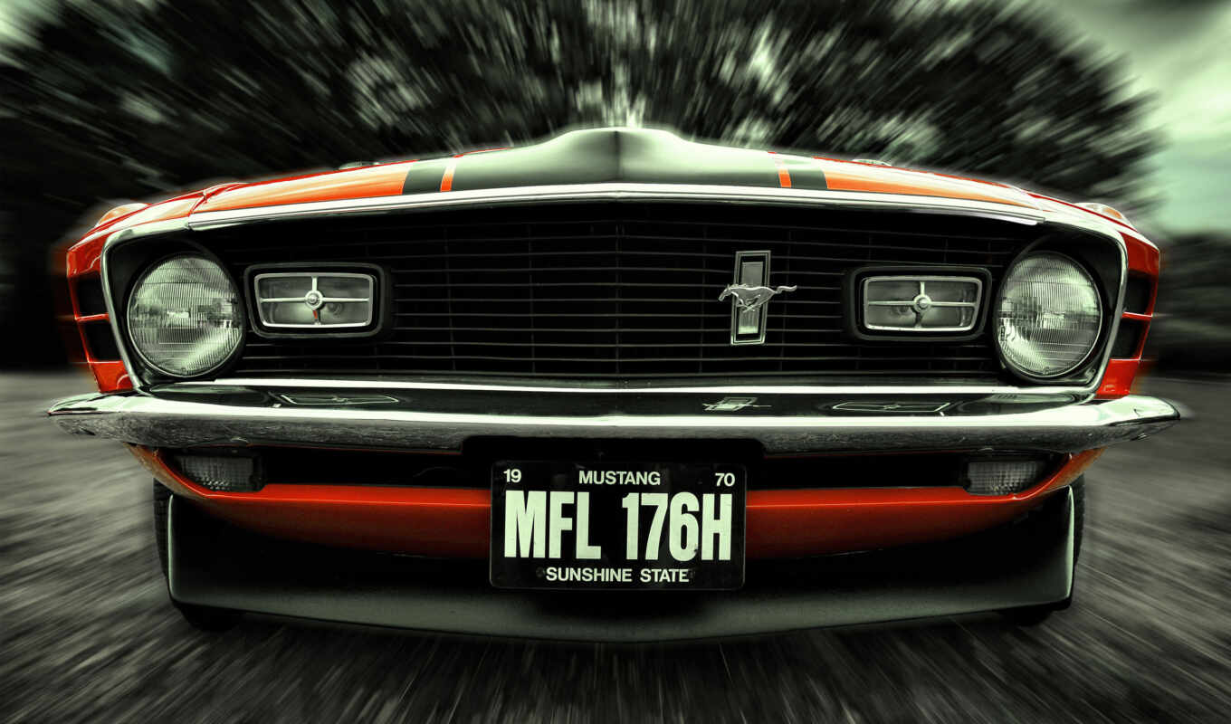 red, frontline, auto, ford, mustang, photo wallpapers, bath