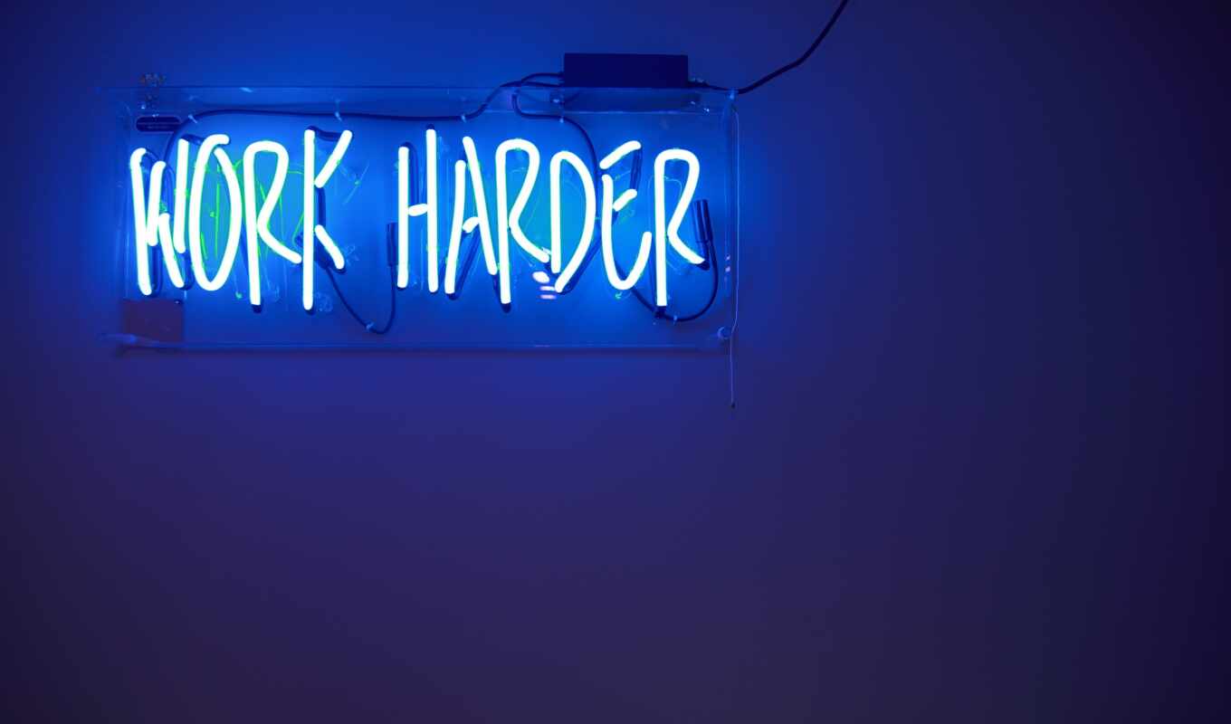 blue, lights, they, work, quote, neon, hard