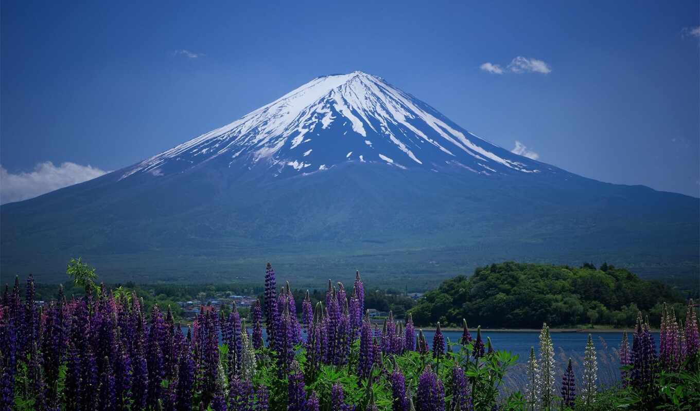 nature, mountain, mount, fuji, fujima, mountains