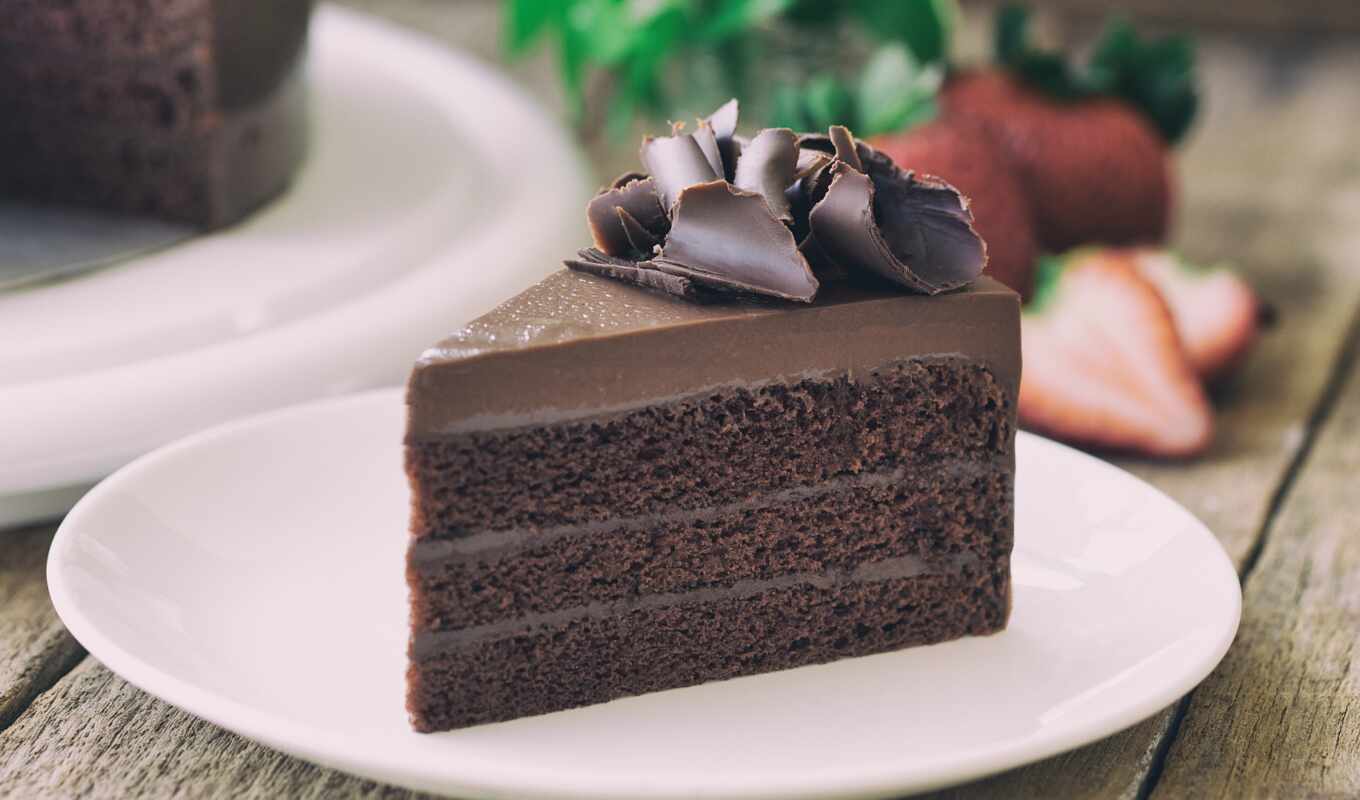 female, chocolate, cake, slice