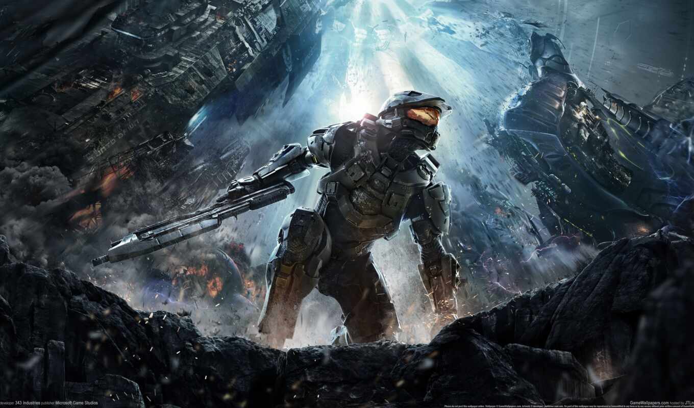 picture, games, halo, guardians, chief, master