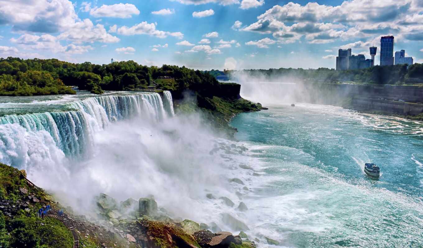 nature, USA, american, waterfall, falls, verticals, north, america, niagara, niagara
