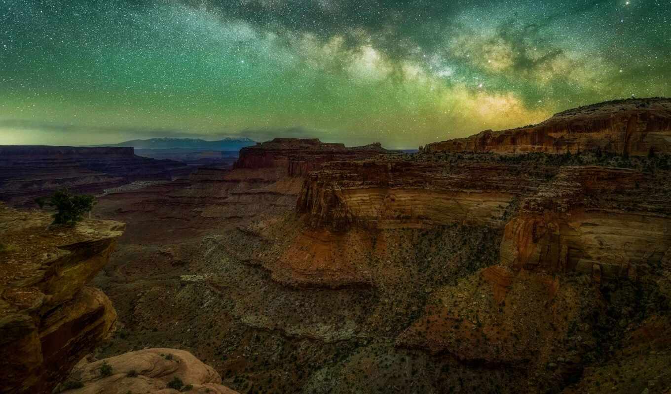 star, park, national, canyonland