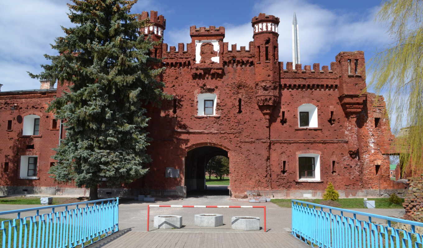 belarusian, fortress, landmark, brest