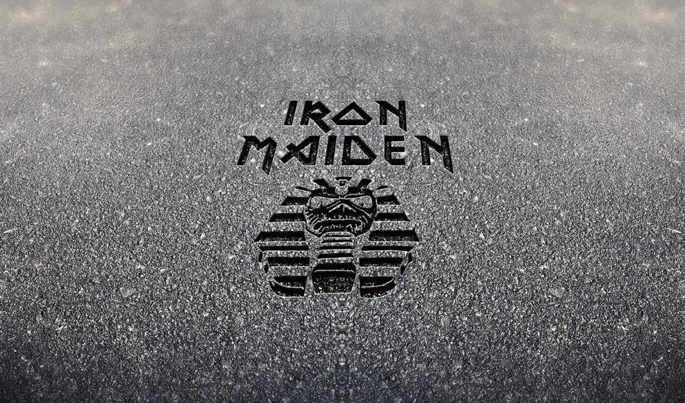 logo, metal, snow maiden, heavy, iron