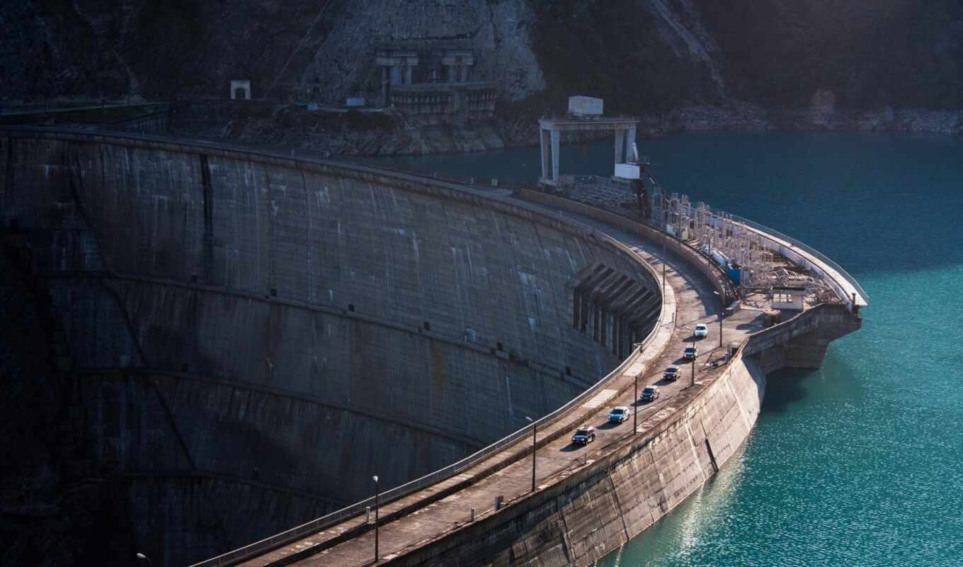 грузия, hydroelectric, ges