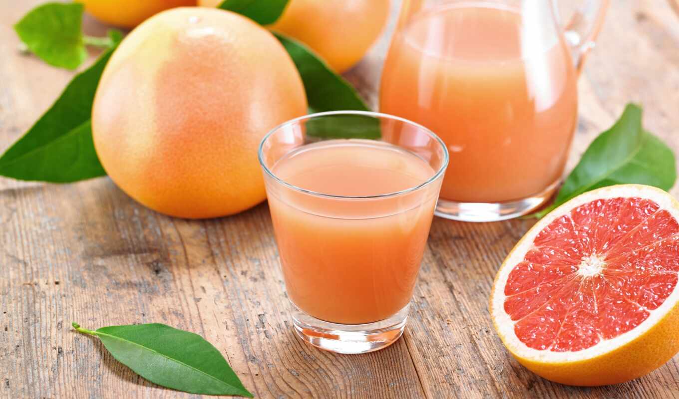 плод, juice, грейпфрут