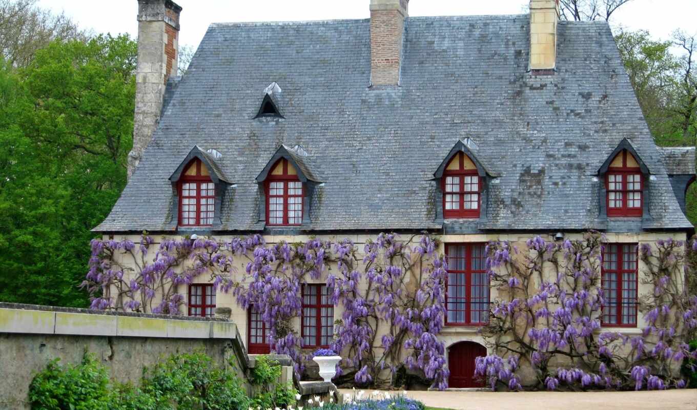 France, castle, chateau, chenonceau