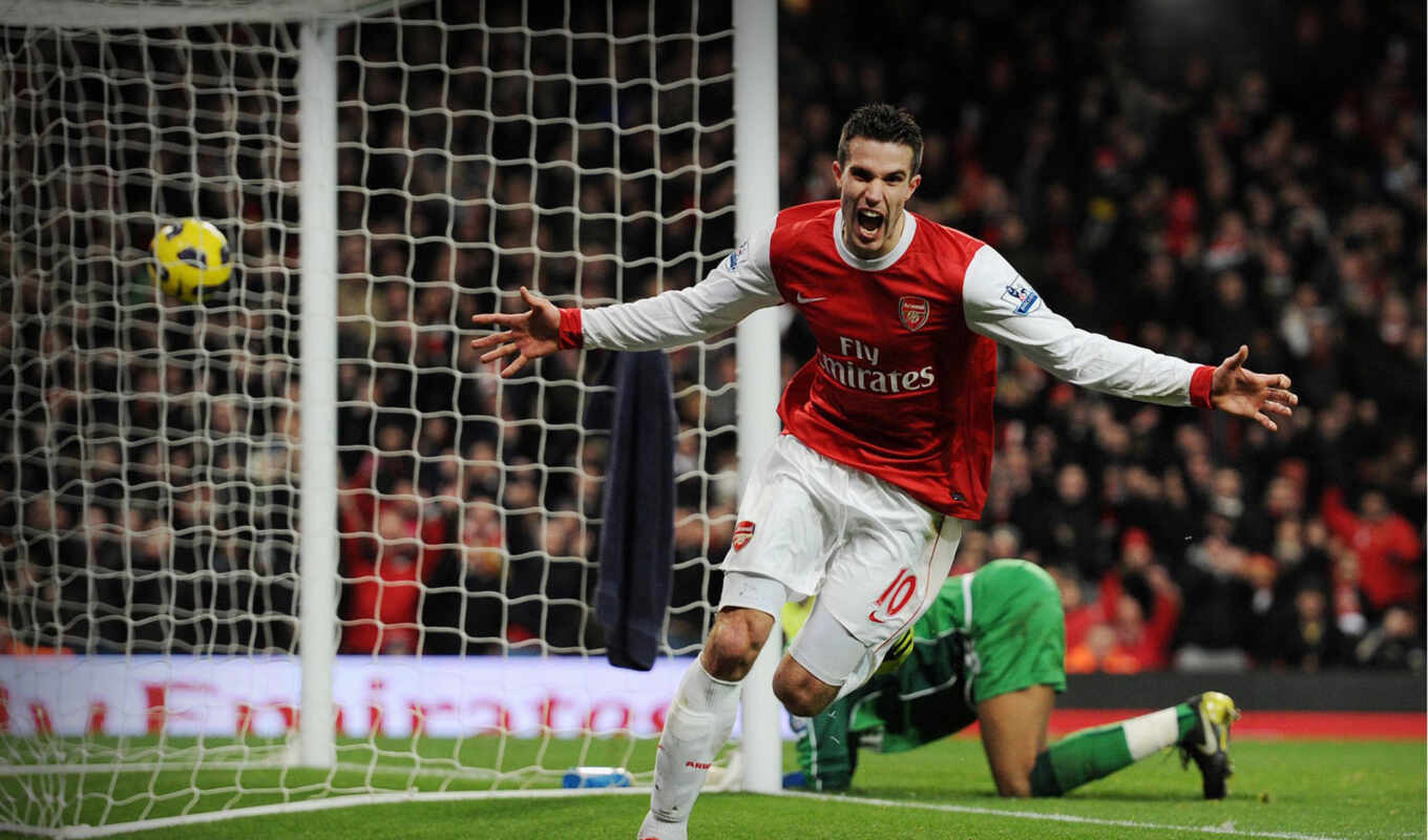robin, of, player, arsenal, persie