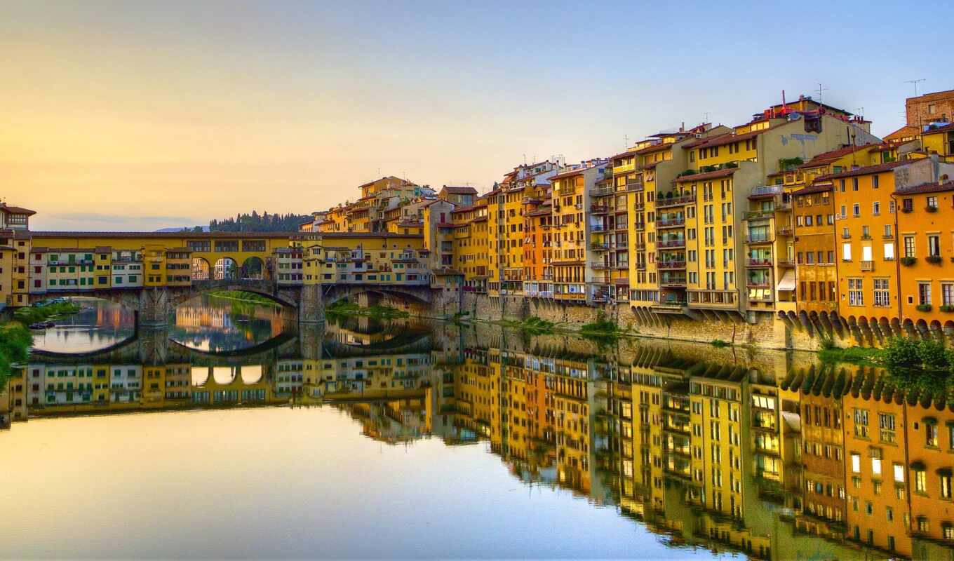 Bridge, italian, italy, florence, bridge, bridge, Florence